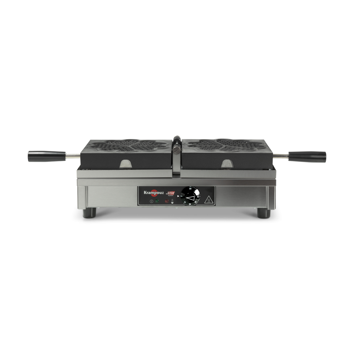 Gaufrier professionnel Coeur 180° simple G/D Krampouz