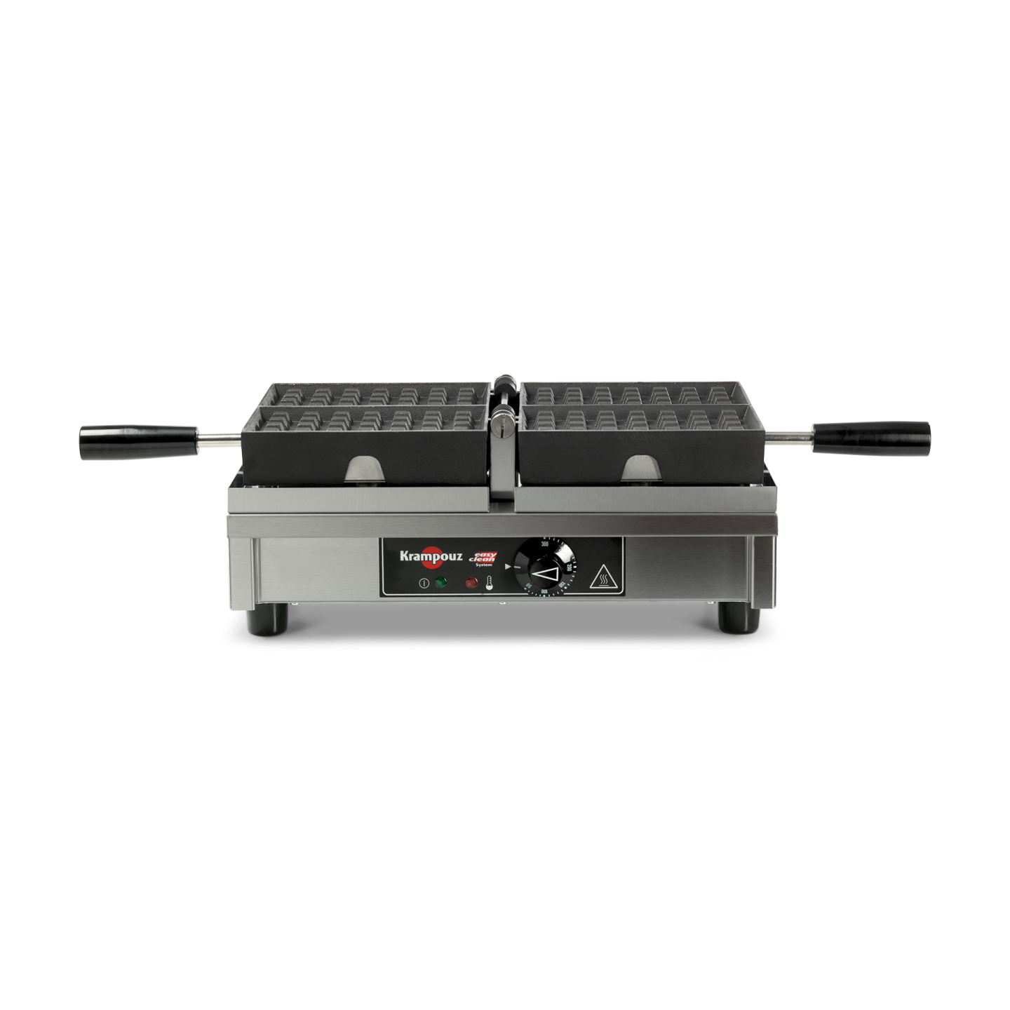 Gaufrier professionnel 4x7 Liège 180° simple G/D Krampouz