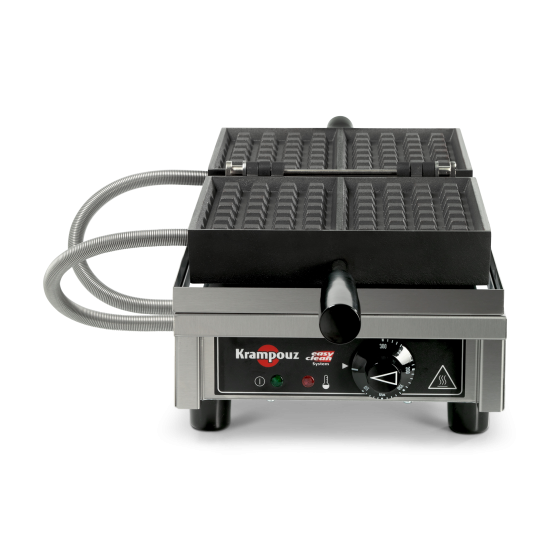 Gaufrier professionnel 4x7 Liège 180° simple A/A Krampouz