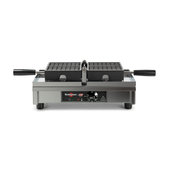 Gaufrier professionnel 4x7 Bruxelles 180° simple G/D Krampouz