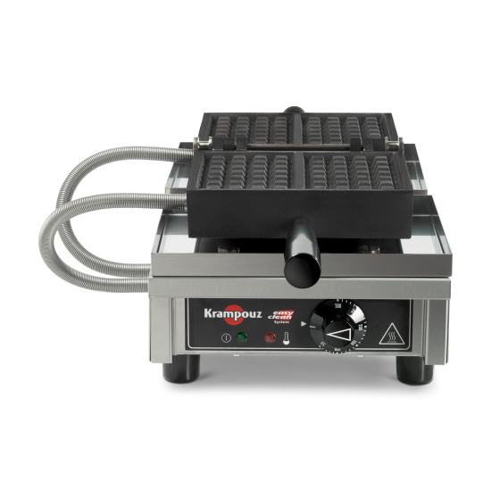 Gaufrier professionnel 4x7 Bruxelles 180° simple A/A Krampouz
