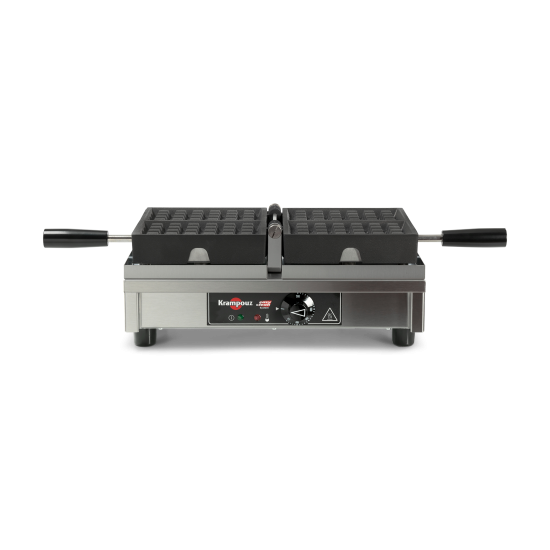 Gaufrier professionnel 4x6 Bruxelles 180° simple G/D Krampouz
