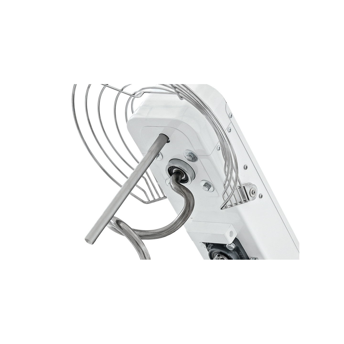 Pétrin à spirale tête relevable et cuve extractible 41L triphasé PRISMAFOOD