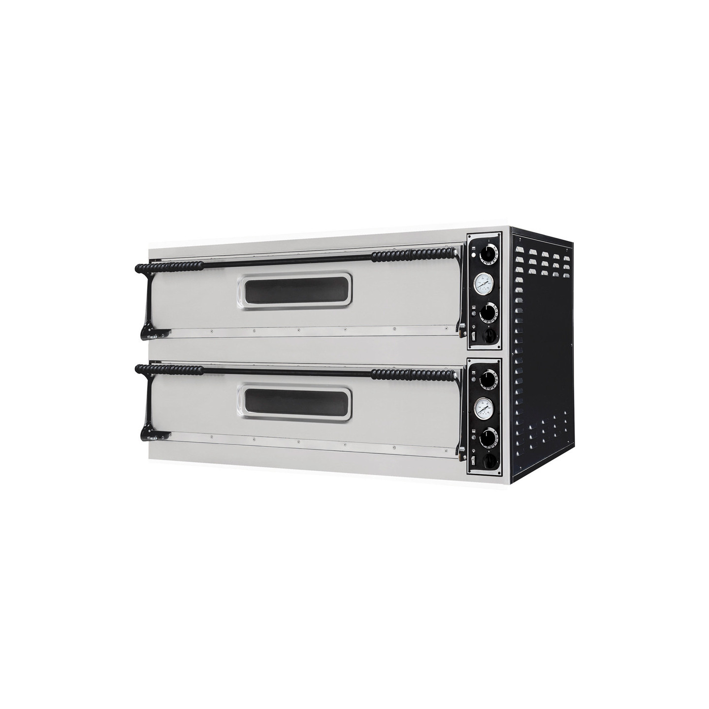 Four à pizza électrique 2+2 pizzas Ø 35 cm BASIC XL 22L Prismafood
