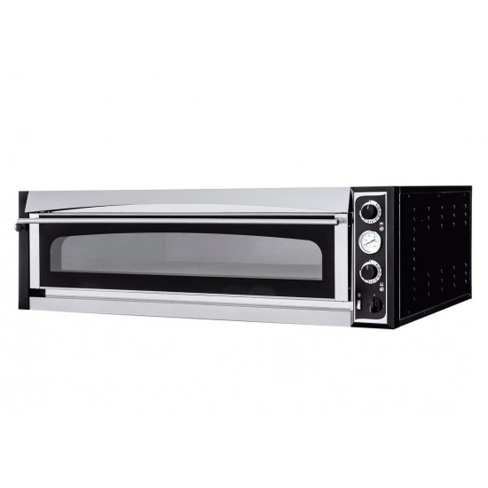Four à pizza électrique 6 pizzas Ø 35 cm SUPERIOR XL 6L GLASS Prismafood
