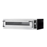 Four à pizza électrique 6 pizzas Ø 40 cm TRAYS 6L GLASS Prismafood
