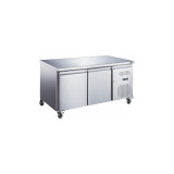 Table réfrigérée 390 LITRES POSITIVE 2 PORTES + PLAN INOX Série STAR AFI