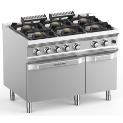 Feux vifs 6 feux sur four gaz + 1 placard MBM