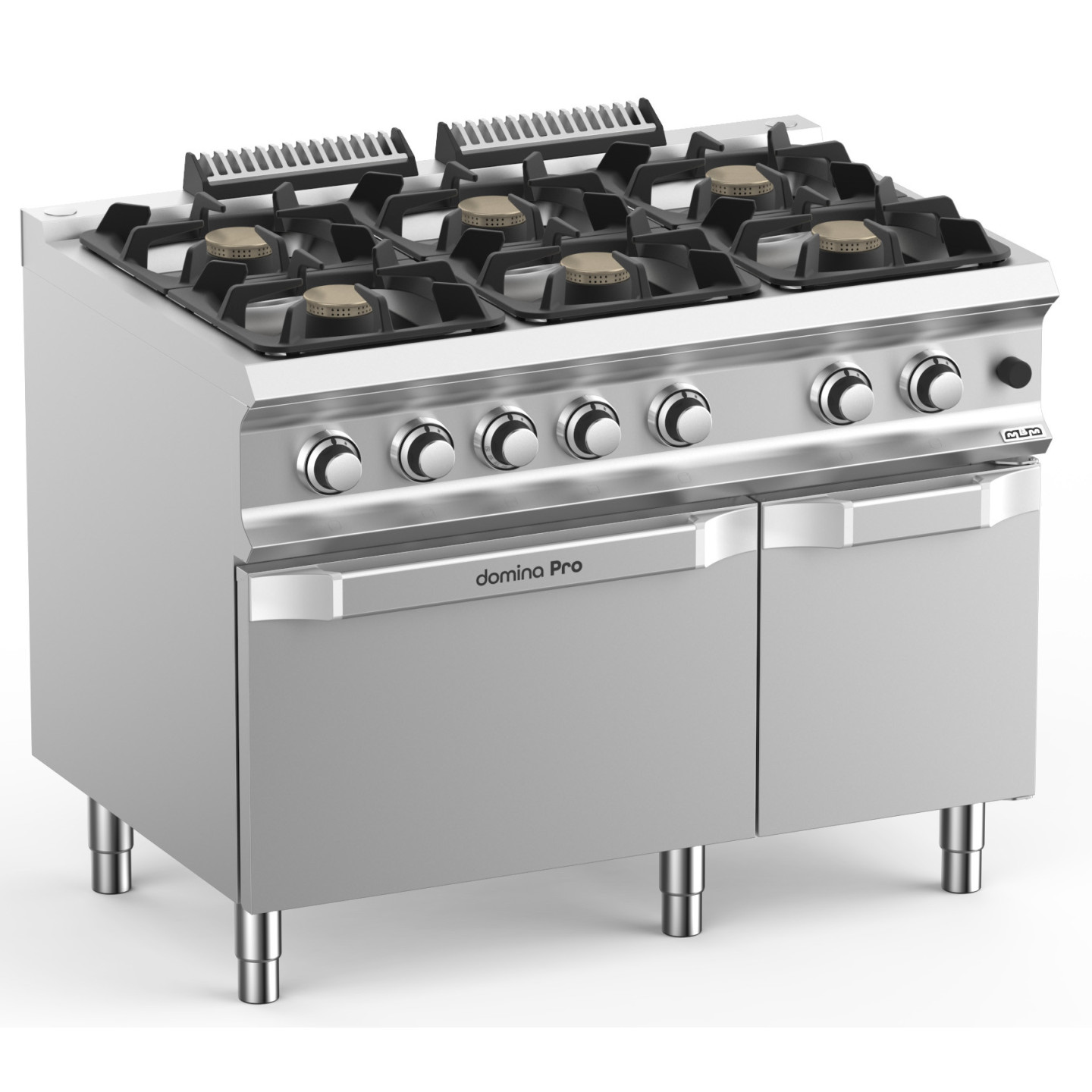 Feux vifs 6 feux sur four gaz + 1 placard MBM