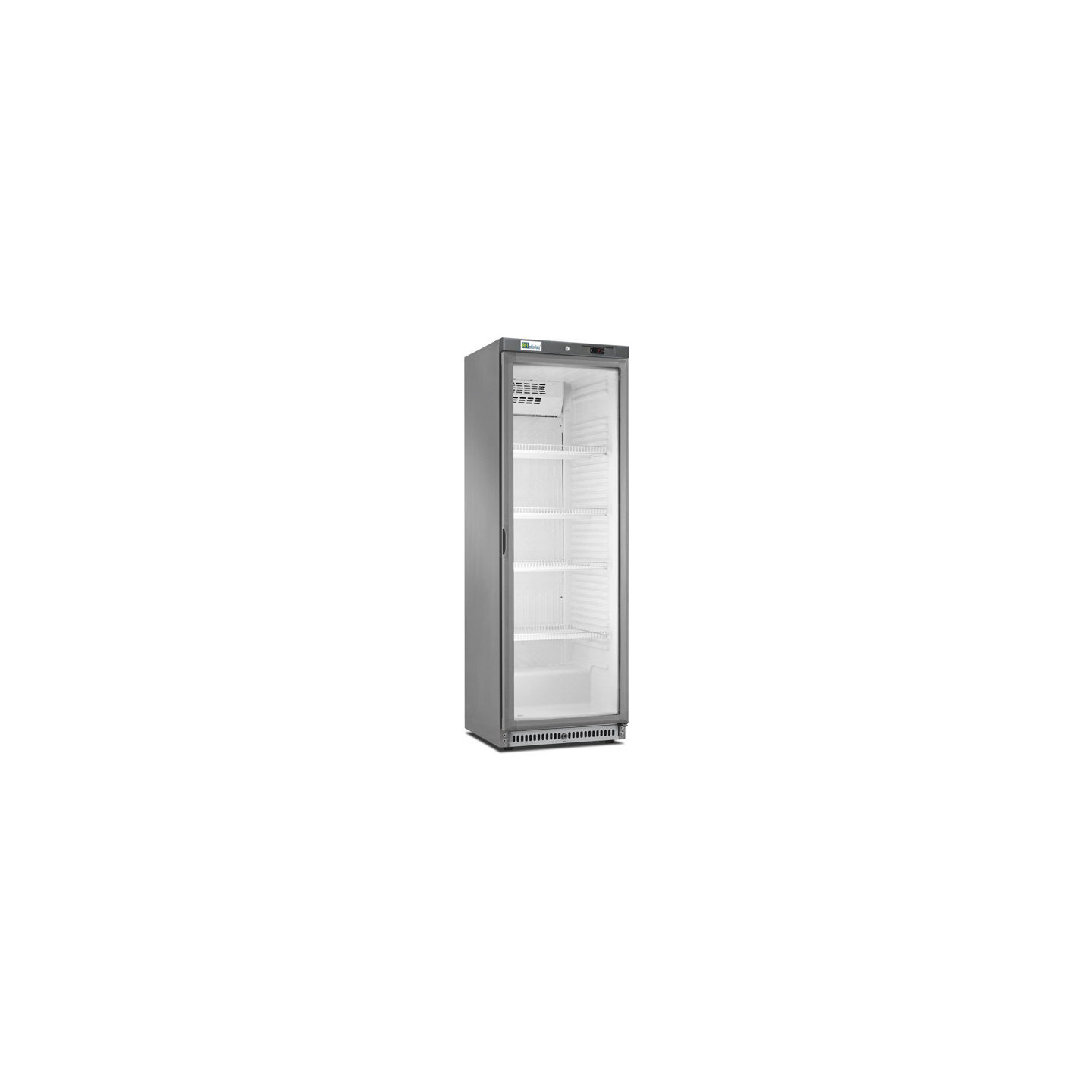 Armoire réfrigérée positive ventilée Inox porte vitrée 341L AFI Collin-Lucy