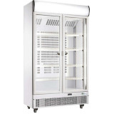 Armoire à boissons positive 710L 2 portes vitrées battantes AFI Collin-Lucy