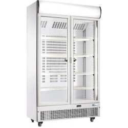 Armoire à boissons positive 710L 2 portes vitrées battantes AFI Collin-Lucy