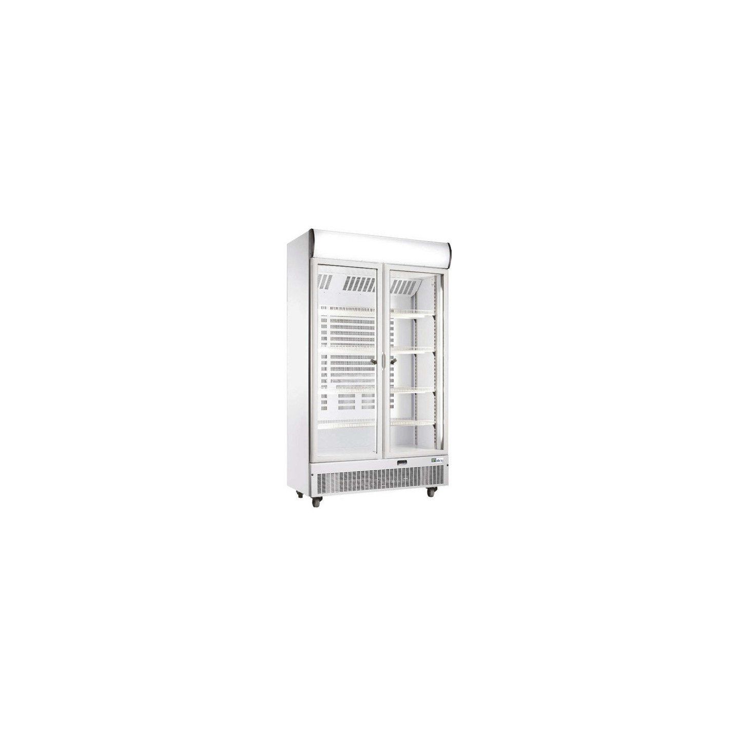 Armoire à boissons positive 710L 2 portes vitrées battantes AFI Collin-Lucy