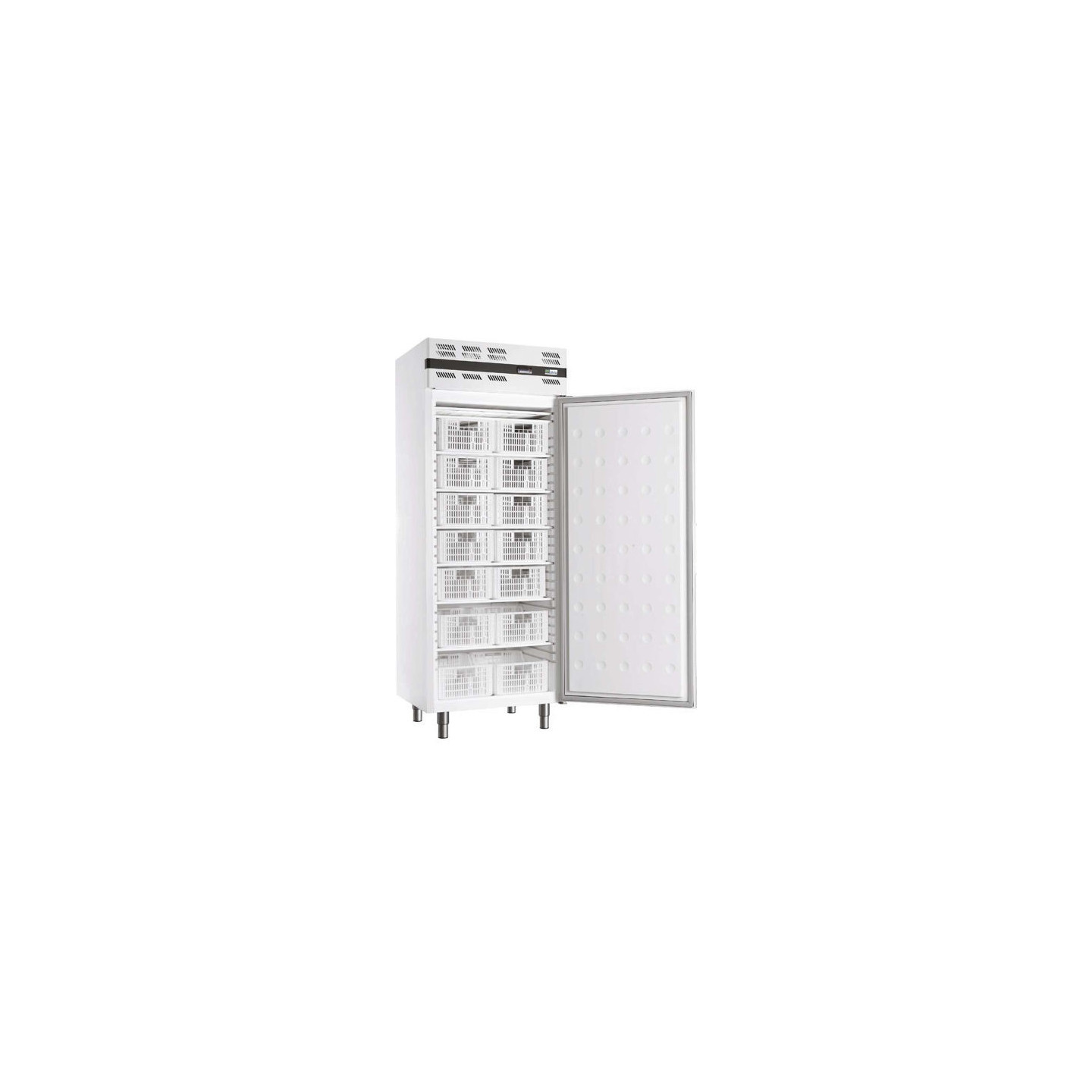 Armoire à boissons négative 535L GN 2/1 porte pleine extérieur blanc AFI Collin-Lucy