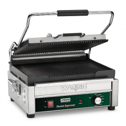 Grill Panini Rainurée Waring LARGE