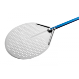 Pelle à pizza Ronde Ø33cm perforée GI-METAL