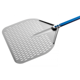 Pelle à pizza Rectangulaire 33x33cm perforée GI-METAL