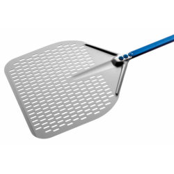Pelle à pizza Rectangulaire 33x33cm perforée GI-METAL
