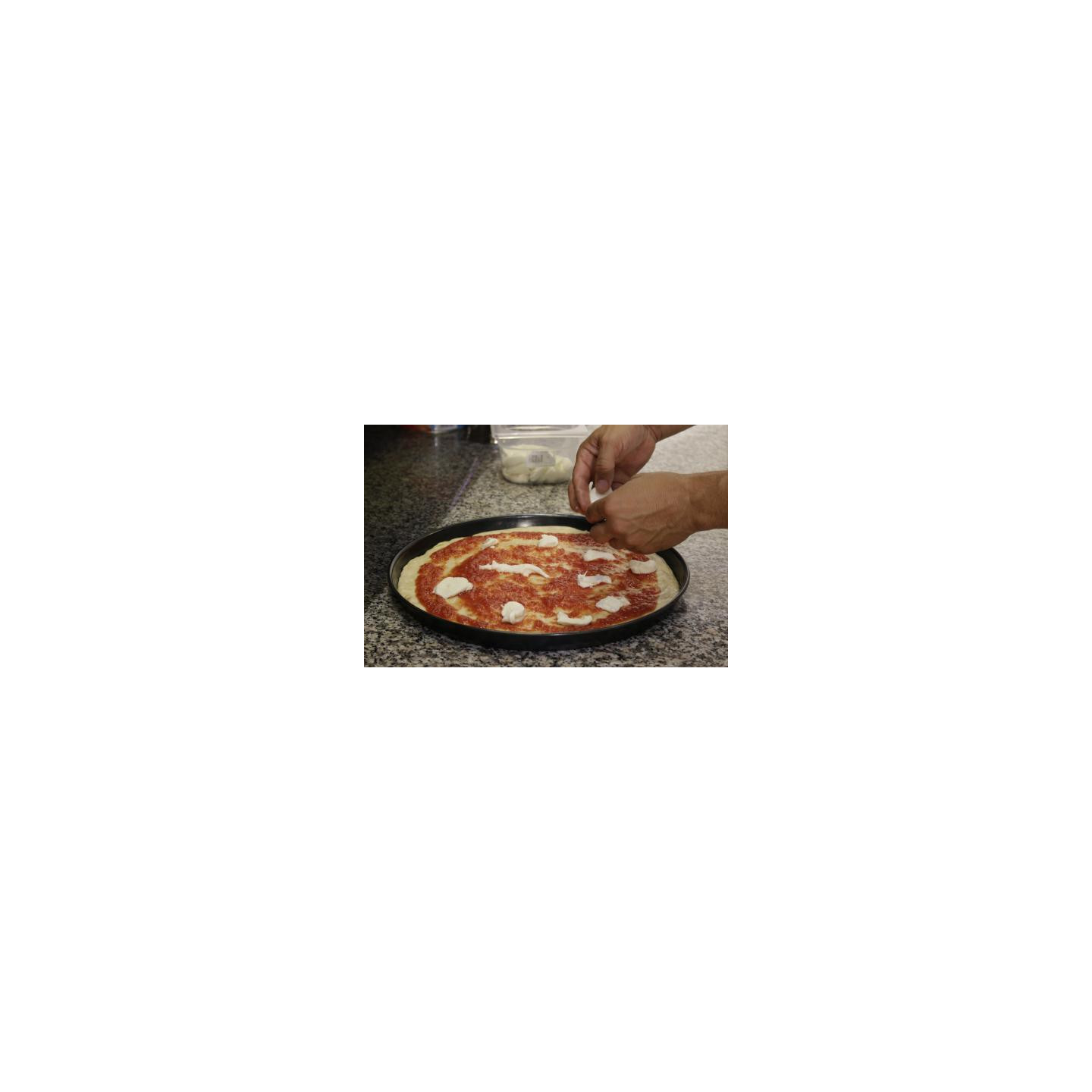Plaque ronde à pizza Ø30cm GI-METAL