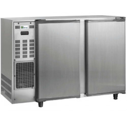 Arrière bar inox 283L 2portes pleines Groupe logé AFI Collin-Lucy