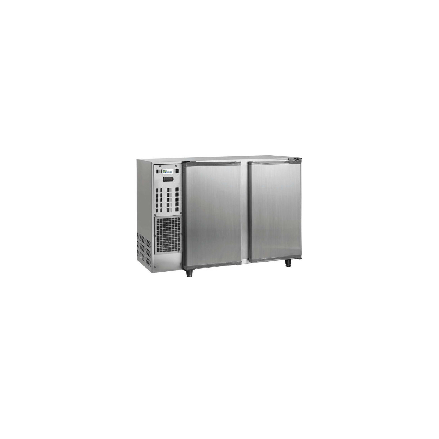 Arrière bar inox 283L 2portes pleines Groupe logé AFI Collin-Lucy
