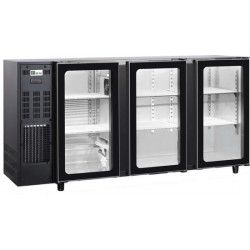 Arrière bar 390L 3portes vitrées Groupe logé AFI Collin-Lucy