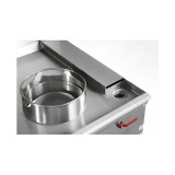 Fourneau wok 3 Bruleurs JUMBO Avec Rideau D’eau ASIA II CR BERTRAND