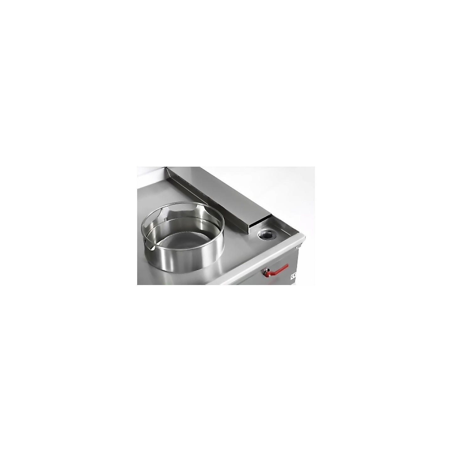 Fourneau wok 5 Bruleurs JUMBO Avec Rideau D’eau ASIA II CR BERTRAND