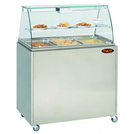 Meuble support pour Vitrine bain marie BMV3