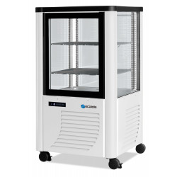 Vitrine réfrigérée négative Fixe 230L 4 faces vitrées SCAIOLA