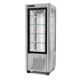 Vitrine réfrigérée négative ventilée 400L 4 faces vitrées SCAIOLA