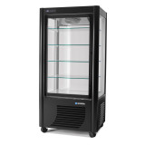 Vitrine réfrigérée négative ventilée 540L 4 faces vitrées SCAIOLA