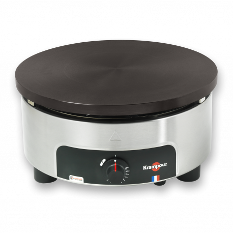 Crêpière Krampouz gaz gamme confort ø40cm-Ronde