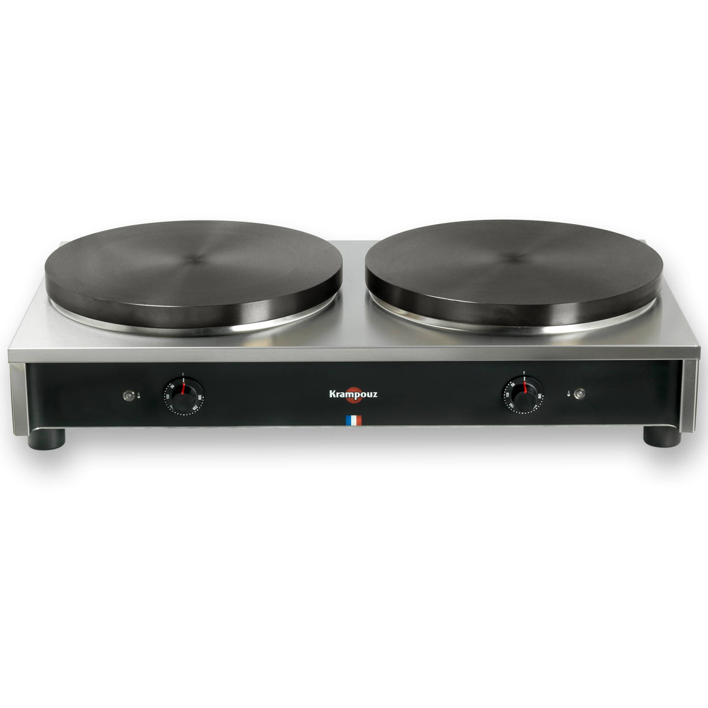 Crêpière électrique professionnelle double Confort 2 x Ø 40 cm Krampouz