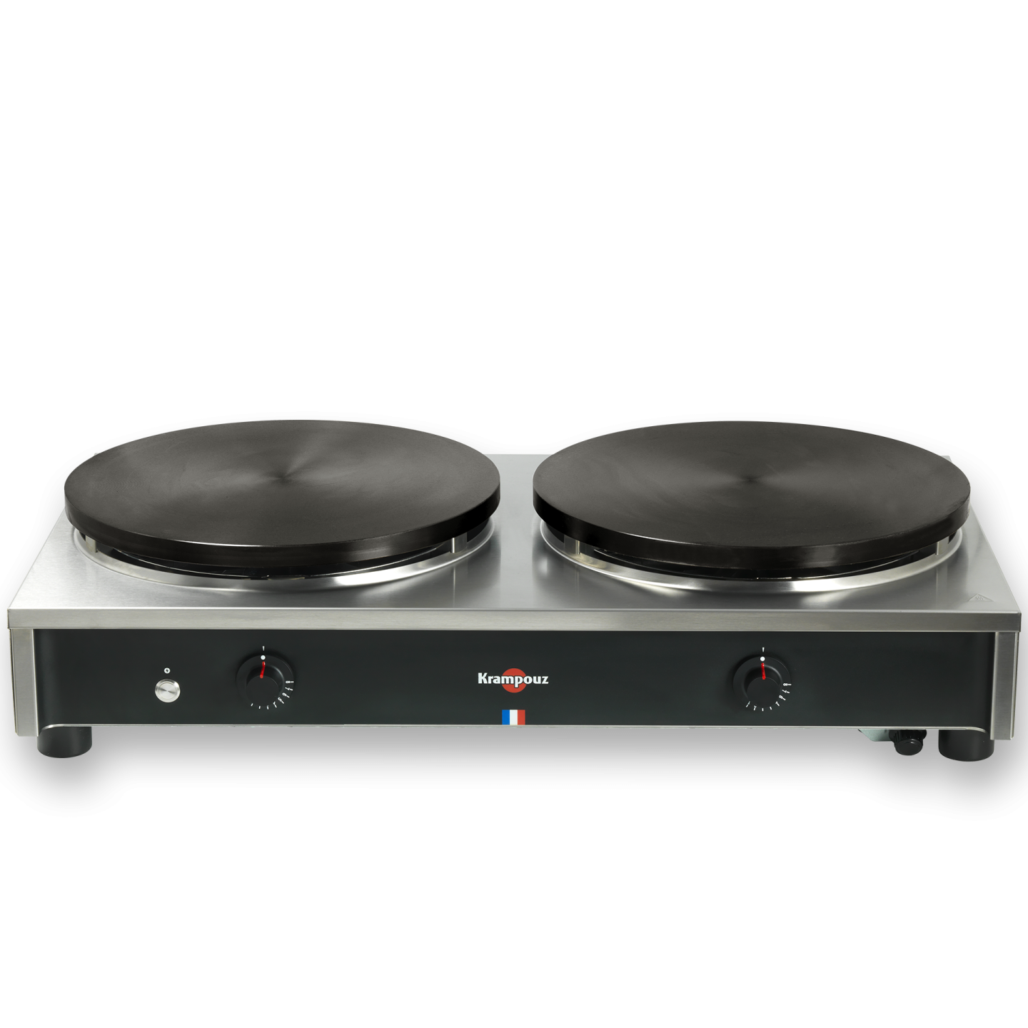 Crêpière gaz double Standard régulation manuelle ø40cm Krampouz