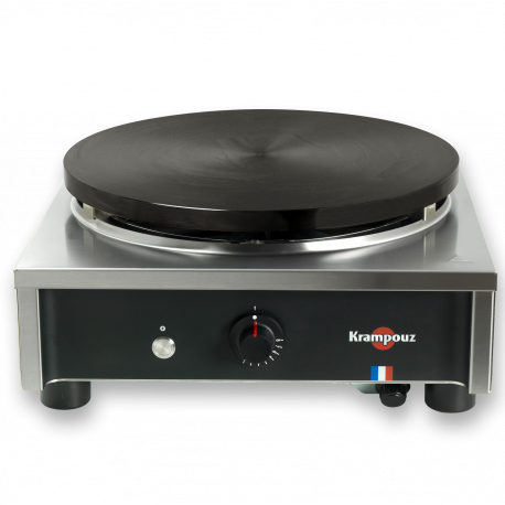Crêpière gaz carré Standard régulation manuelle ø40cm Krampouz