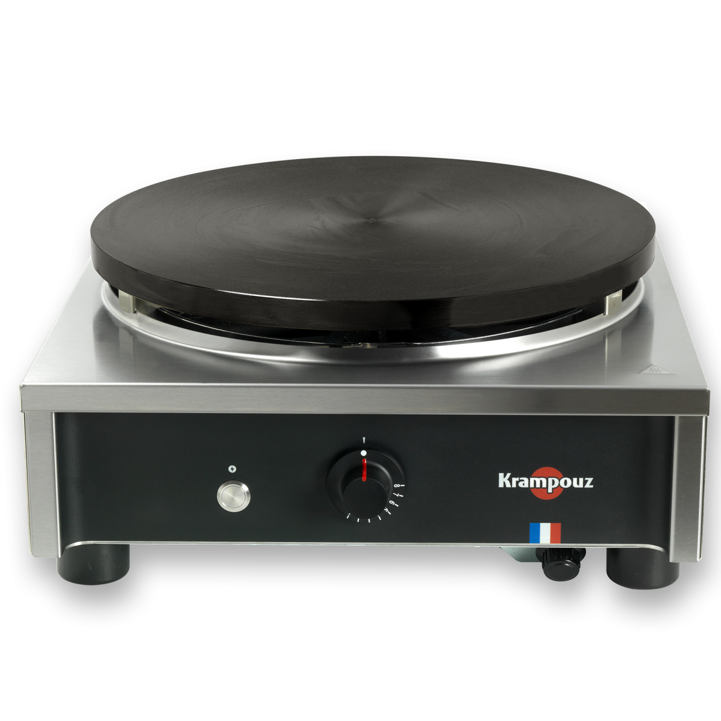 Crêpière gaz carré Standard régulation manuelle ø40cm Krampouz
