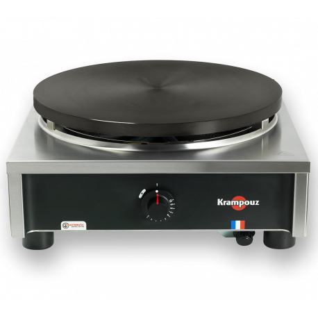 Crêpière gaz carrée Confort régulation thermostatique ø 35 cm Krampouz