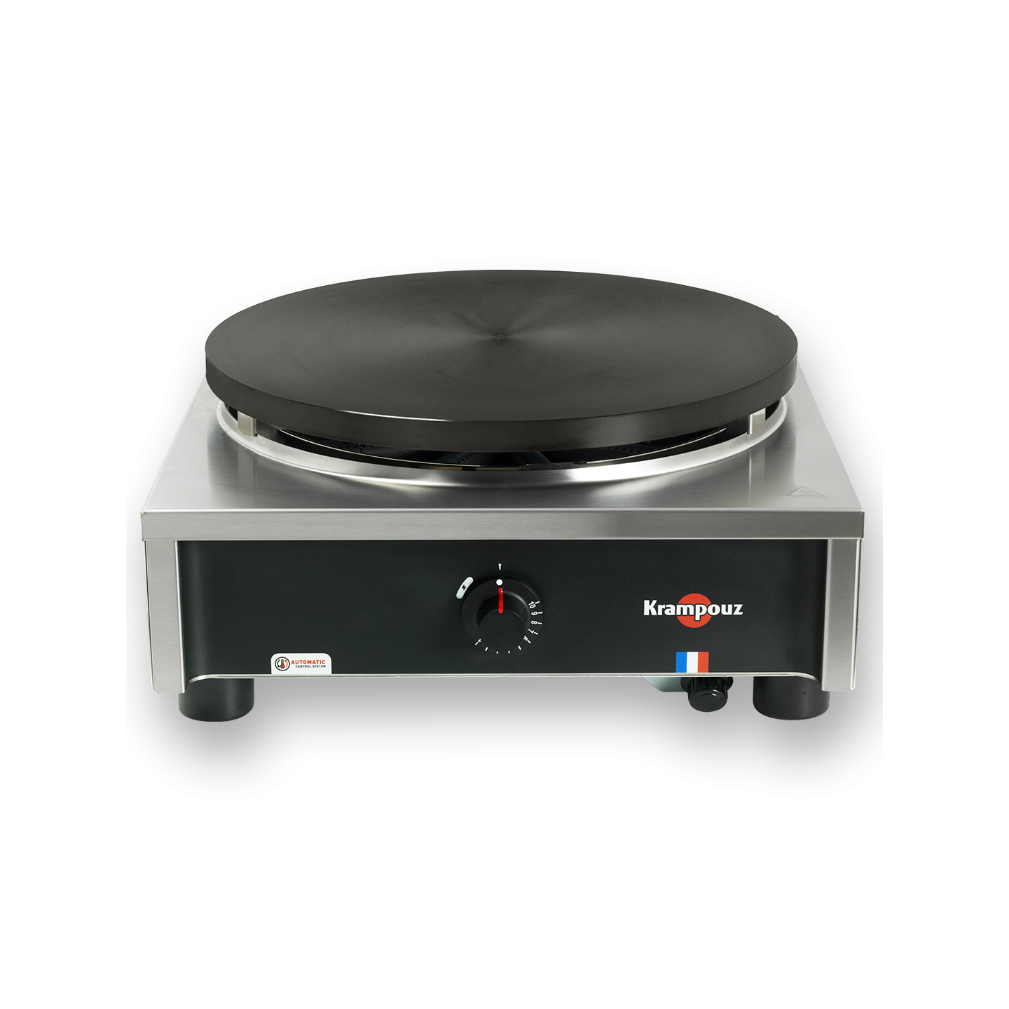 Crêpière gaz carrée Confort régulation thermostatique ø 40 cm Krampouz