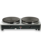 Crêpière gaz double Confort régulation Thermostatique ø 40 cm Krampouz