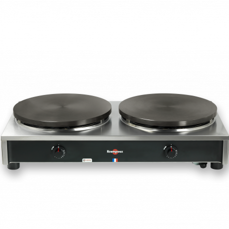 Crêpière gaz double Confort régulation Thermostatique ø 40 cm Krampouz