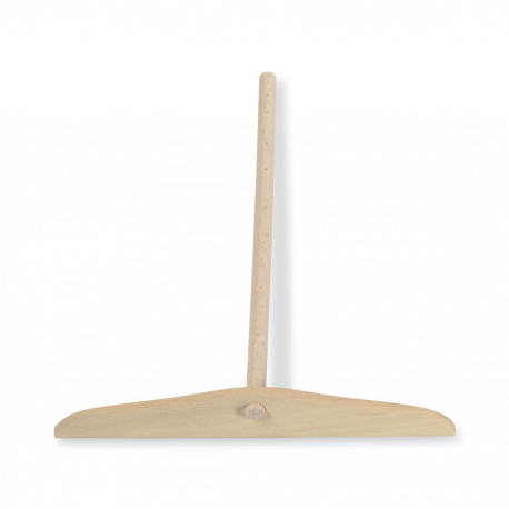Râteau à crêpes plat en buis 20 cm Krampouz