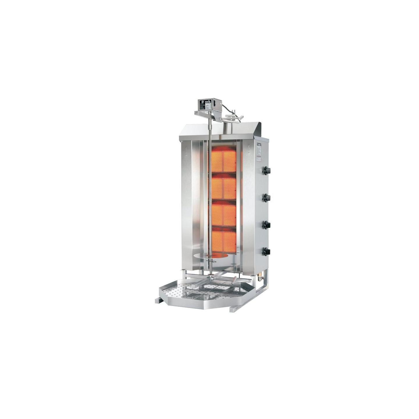 Machine à kebab gaz POTIS GD4