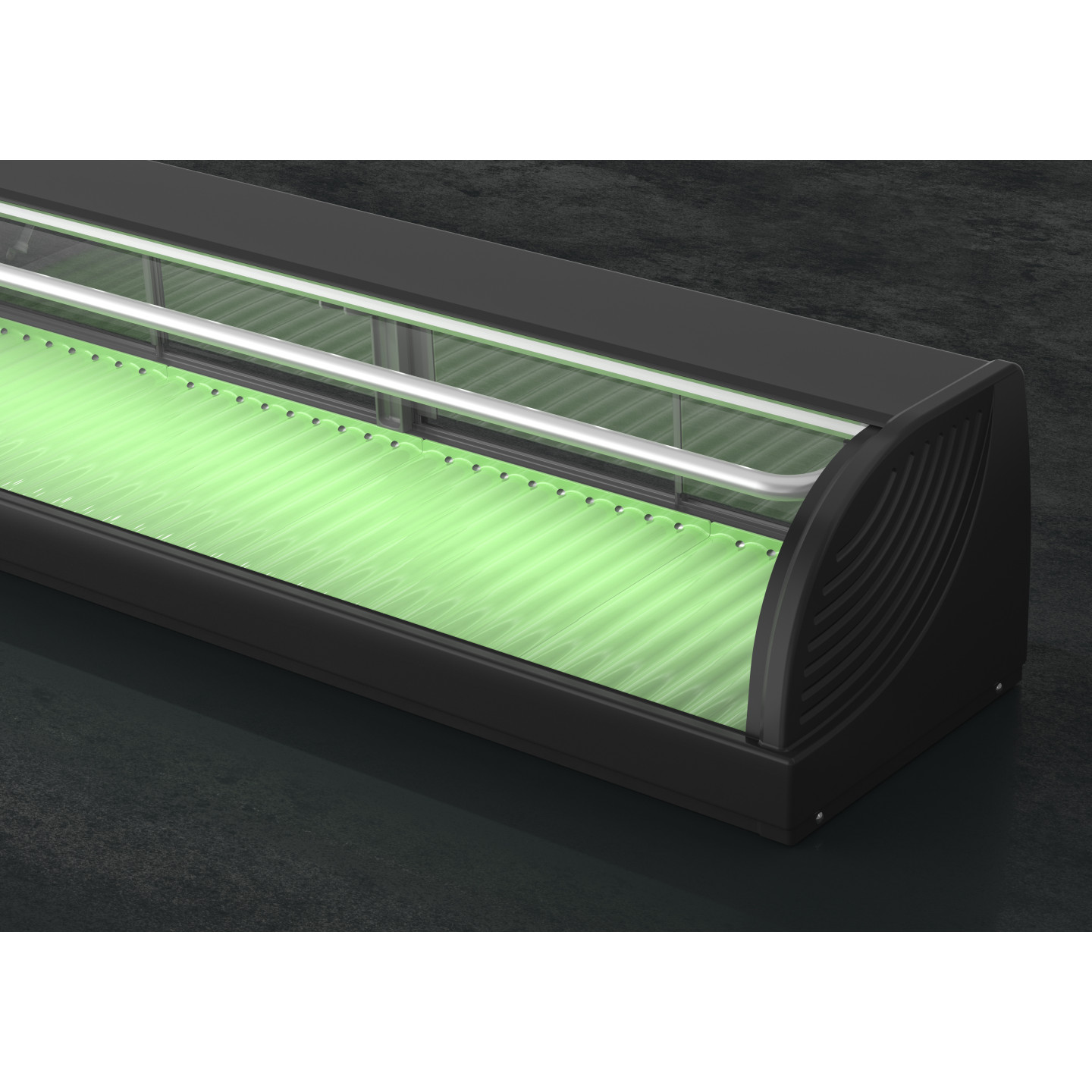 HNC-120BE-R-BLH VITRINE À SUSHIS, VERSION AVEC LED ET MOTEUR À DROITE HOSHIZAKI