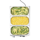 BAIN-MARIE GN 1/1 AVEC ROBINET DE VIDANGE HENDI