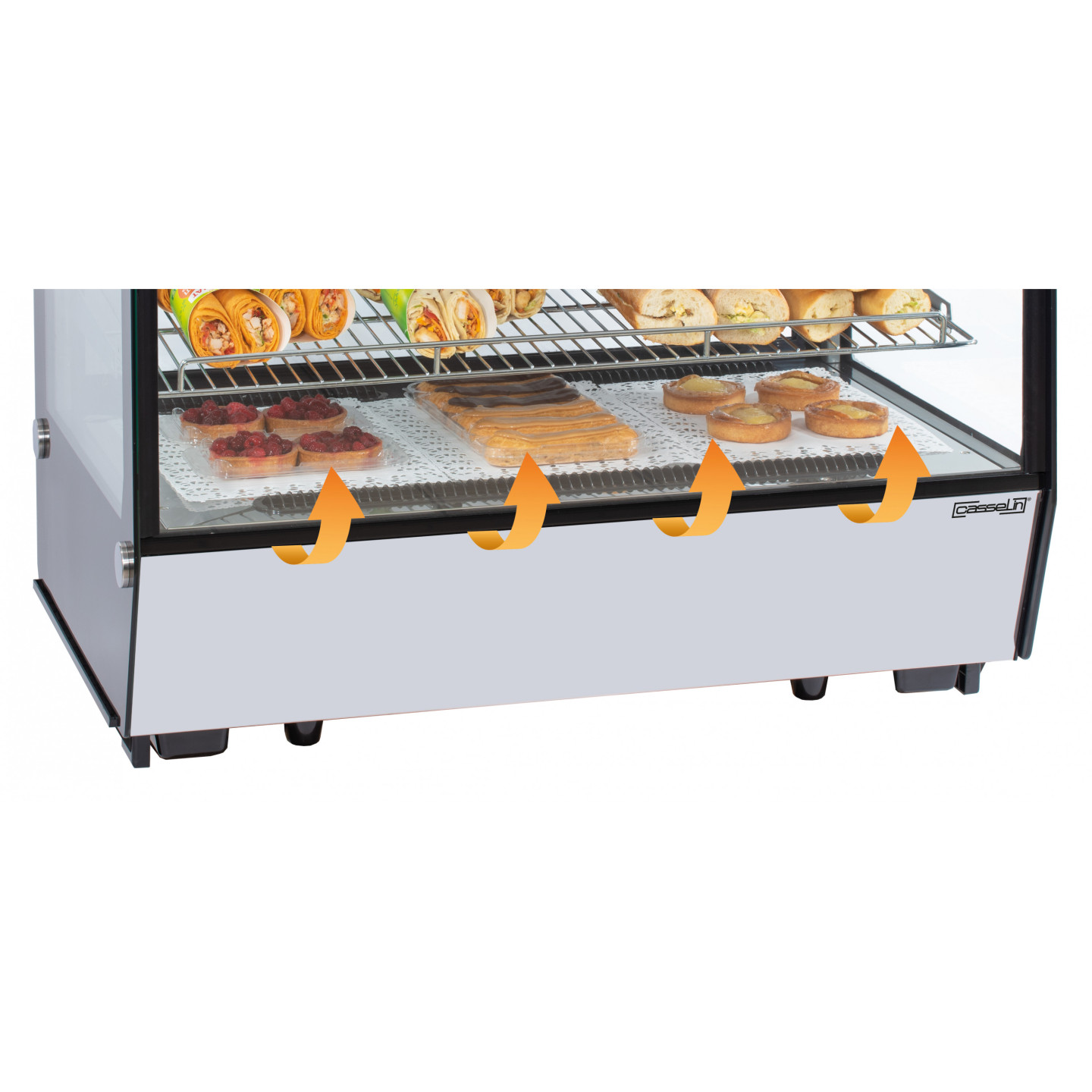 Vitrine réfrigérée 160L encastrée Casselin