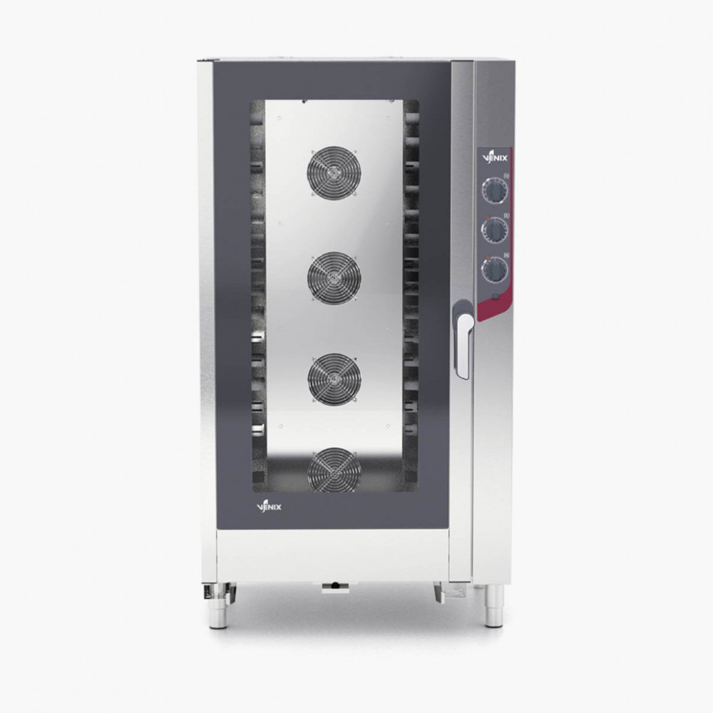 Four mixte convection 40 GN1/1 ou 20 GN2/1 Manuel VENIX-mondialchr.com