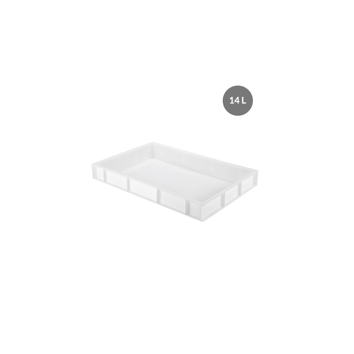 Bac à pâtons et pâtes 600x400x80 14L Gilac-mondialchr.com