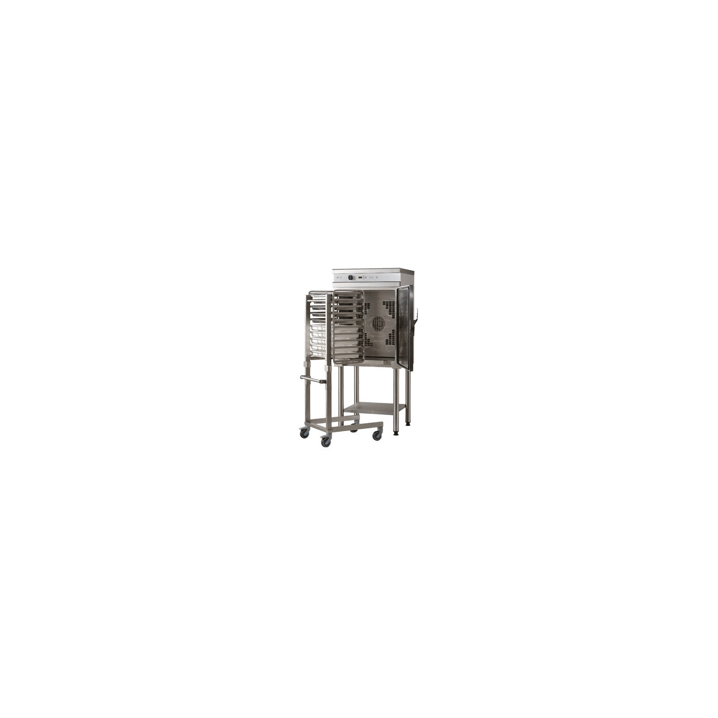 Four de remise en température avec chariot intégré 10GN1/1 AIR'T-mondialchr.com