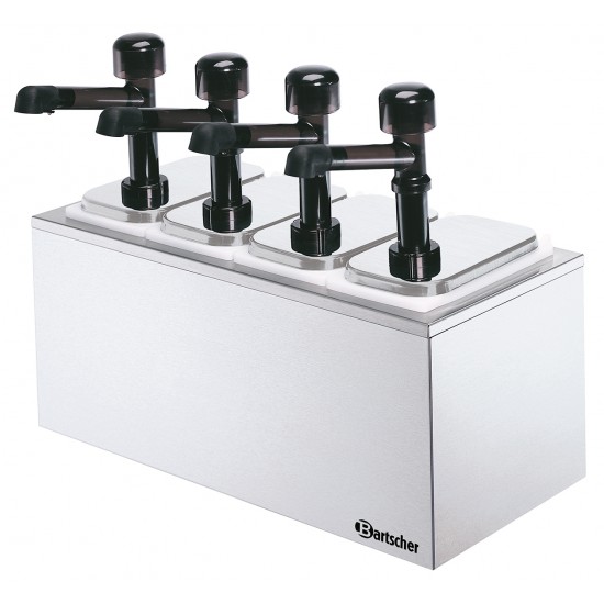 Distributeur de sauce professionnel avec grande capacité  Bartscher-mondialchr.com